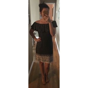 Off the shoulder dress